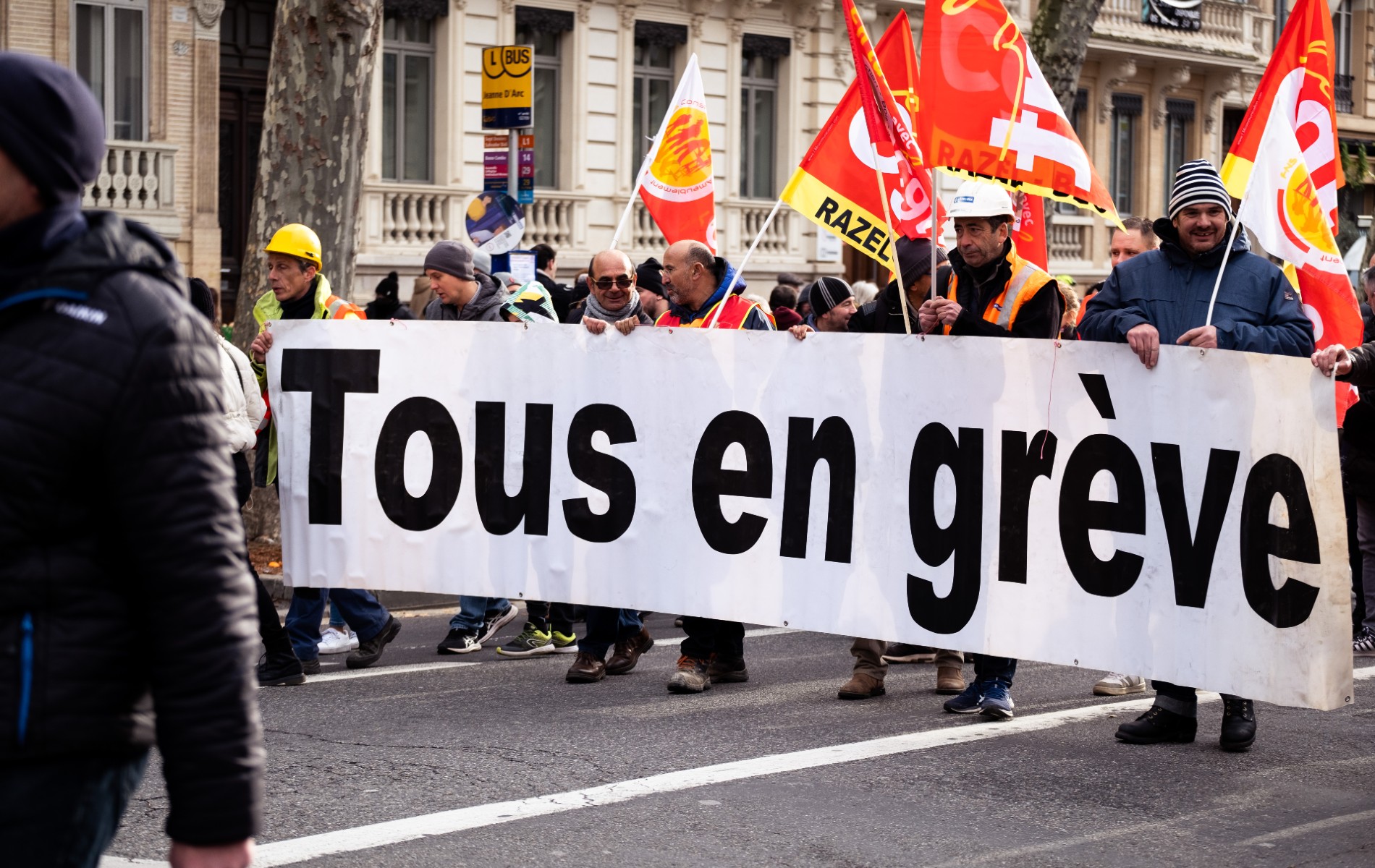 greve manifestation toulouse reforme des retraites 19 janvier